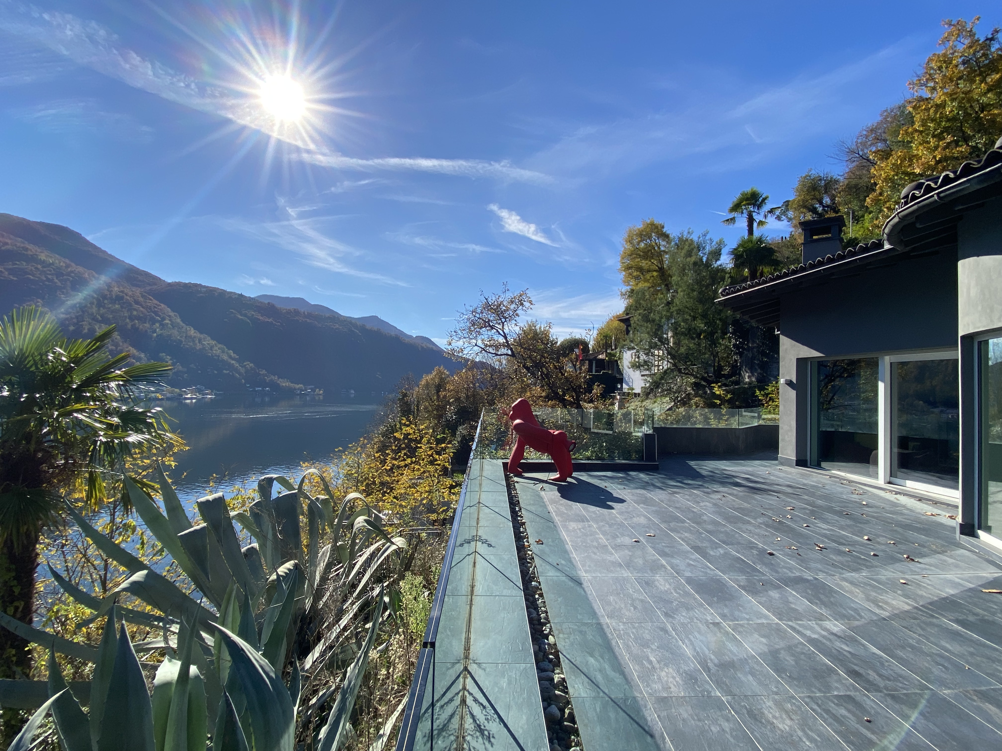 Vico Morcote - Stylish villa with SPA & indoor pool overlooking the lake
