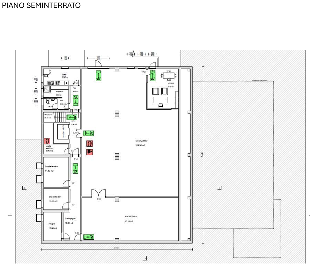 Mendrisio affittiamo ampio stabile commerciale/artigianale con ristorante